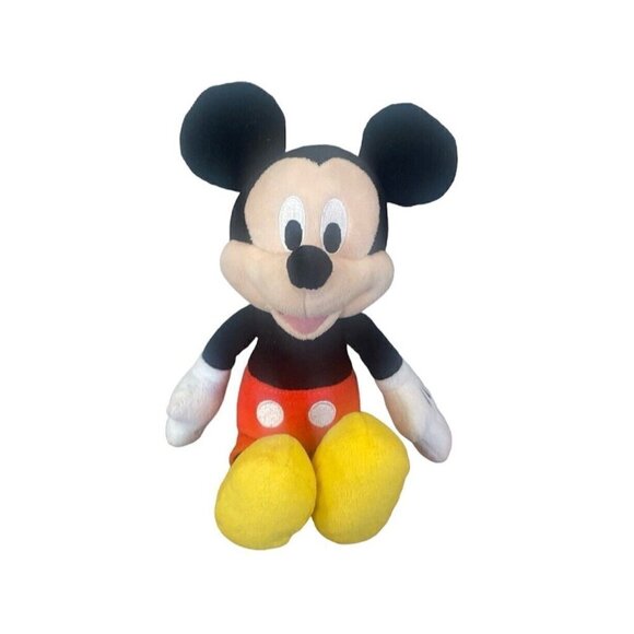 Disney Just Play Mickey Mouse Plush Stuffed Animal 10" - Picture 1 of 7